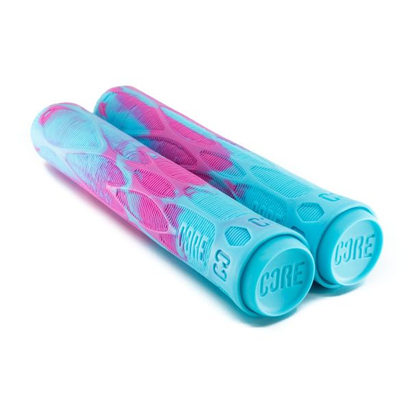 CORE Pro Scooter Grips - Pink/Blue - Refresher - - Sportmania