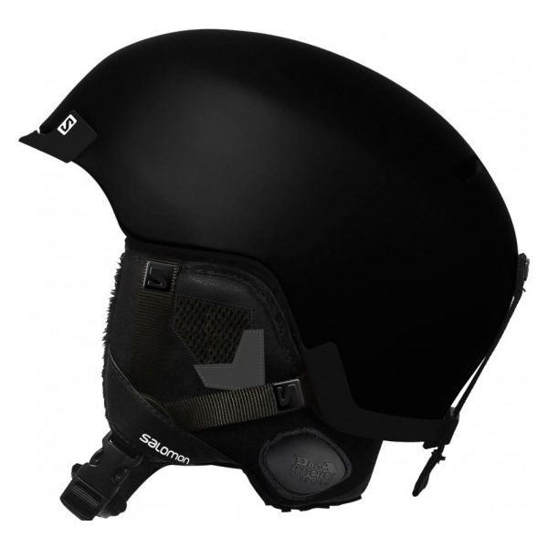 Ja det sidste regulere Helmet Salomon Hacker Custom air Black Matt - Sportmania