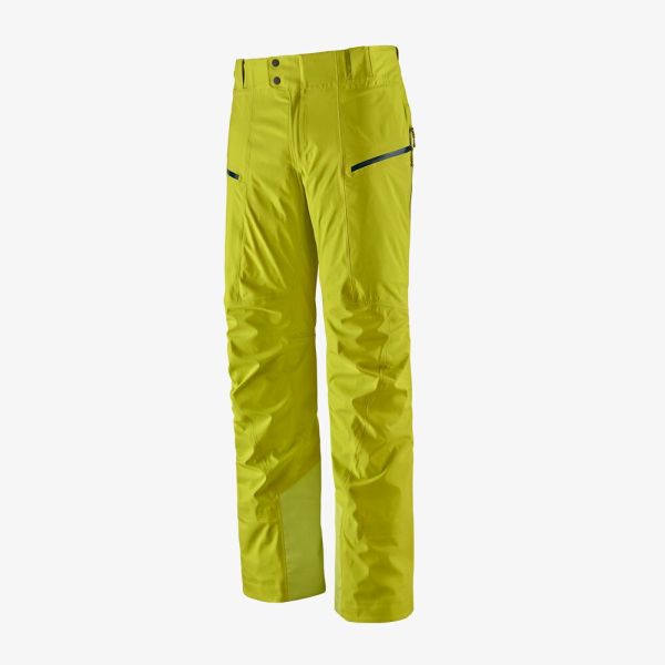 Men's Ski/Snowboard Pants Patagonia - Stormstride Pants - Chartreuse