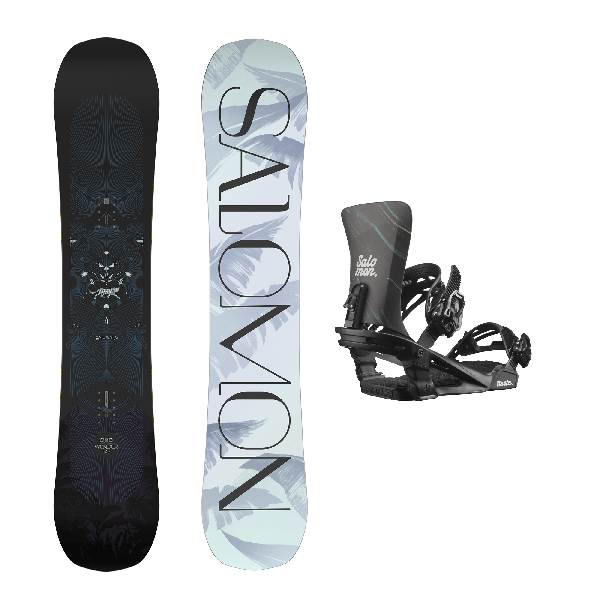 Snowboard Femme Salomon WONDER 2023 + Fixation NESTA  Achat Snowboard  Salomon, magasin et boutique en ligne Suisse - Sportmania