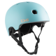 TSG Meta Solid Color Blue Tint Satin Helmet