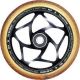 Blunt Wheel Tri Bearing 120mm Black/Gold - 120mm x 30mm 