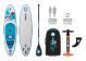 Stand Up Paddle gonflable FoolMoon Good Karma 11'0 - Blue