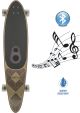 Globe Longboard Pinner- the 1st Bluetooth® speaker longboard! 