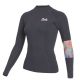 Mystic Lunar L/S Vest Neoprene 2mm for Women - Dark Grey