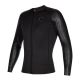 Mystic L/S Neoprene vest Fzip black for men