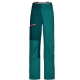 Ortovox 3-Layer Ortler Ski Pants for Women - Pacific Green
