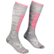 Ortovox Chaussettes de Ski Tour Compression Long Socks pour femmes - Grey Blend