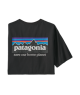 Patagonia Men's P-6 Mission Organic T-Shirt - Ink Black