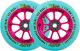 River Wheels - Glide 110mm Including bearings-Gum on silver