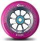 River Wheels - Glide 110mm Including bearings-Purple on grey (Spare_parts_scooters)