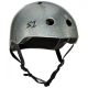 S1 Lifer Helmet Silver Gloss Glitter Negro