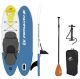 Inflatable SUP & kayak Jilong PF5 including paddle, seat, bag, pump