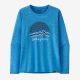 T-shirt Femme Patagonia Cap Cool Daily Graphic T-shirt - Vessel Blue X-Dye