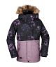 Volcom Snowboard Girl's Jacket So Minty - Black Floral Print
