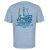 Patagonia Men's Capilene Cool Daily Graphic Shirt Waters - Steam Blue X-Dye - Sportmania