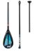 Red Paddle Carbon 100 Nylon travel 3 pieces River SUP paddle - 180 to 220 cm 
