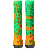Poignées Blunt V2 - Vert - Orange