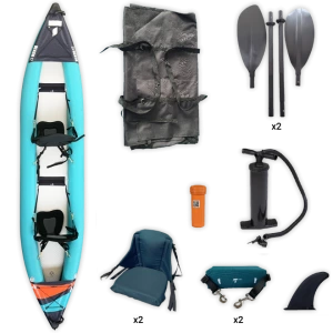 Kayak Gonflable BIC-Tahe Pack Beach K2 
