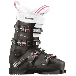 Chaussures de ski Femmes Salomon S/MAX 70 W BLACK/White/Pink