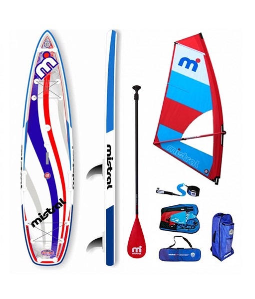 Stand up paddle windsurfing